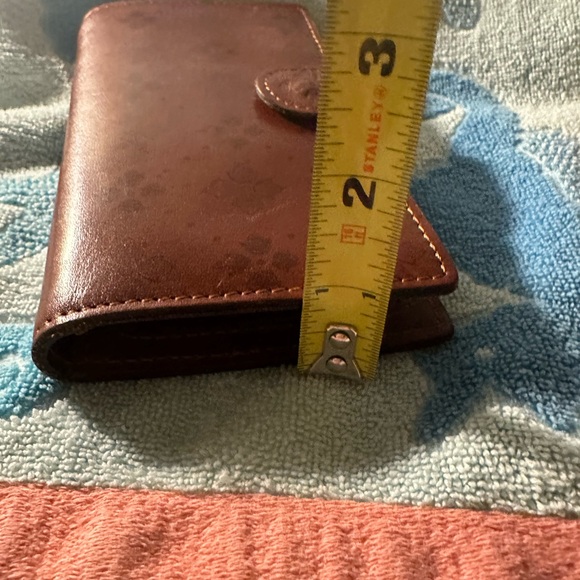 Patricia Nash Rich Brown Leather Shoulder Bag with matching wallet - Picture 9 of 15